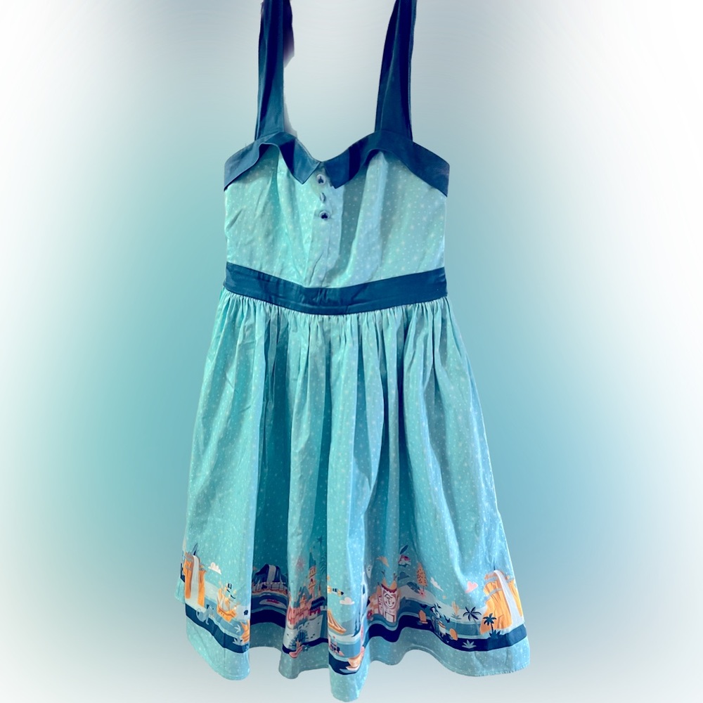 COPY - 2018 Rare Disney Dress Shop Size L Disneyland Pinup Dress